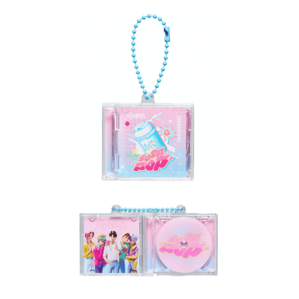 SODA POP MINI CD KEYRING - K-POP DEMON HUNTERS