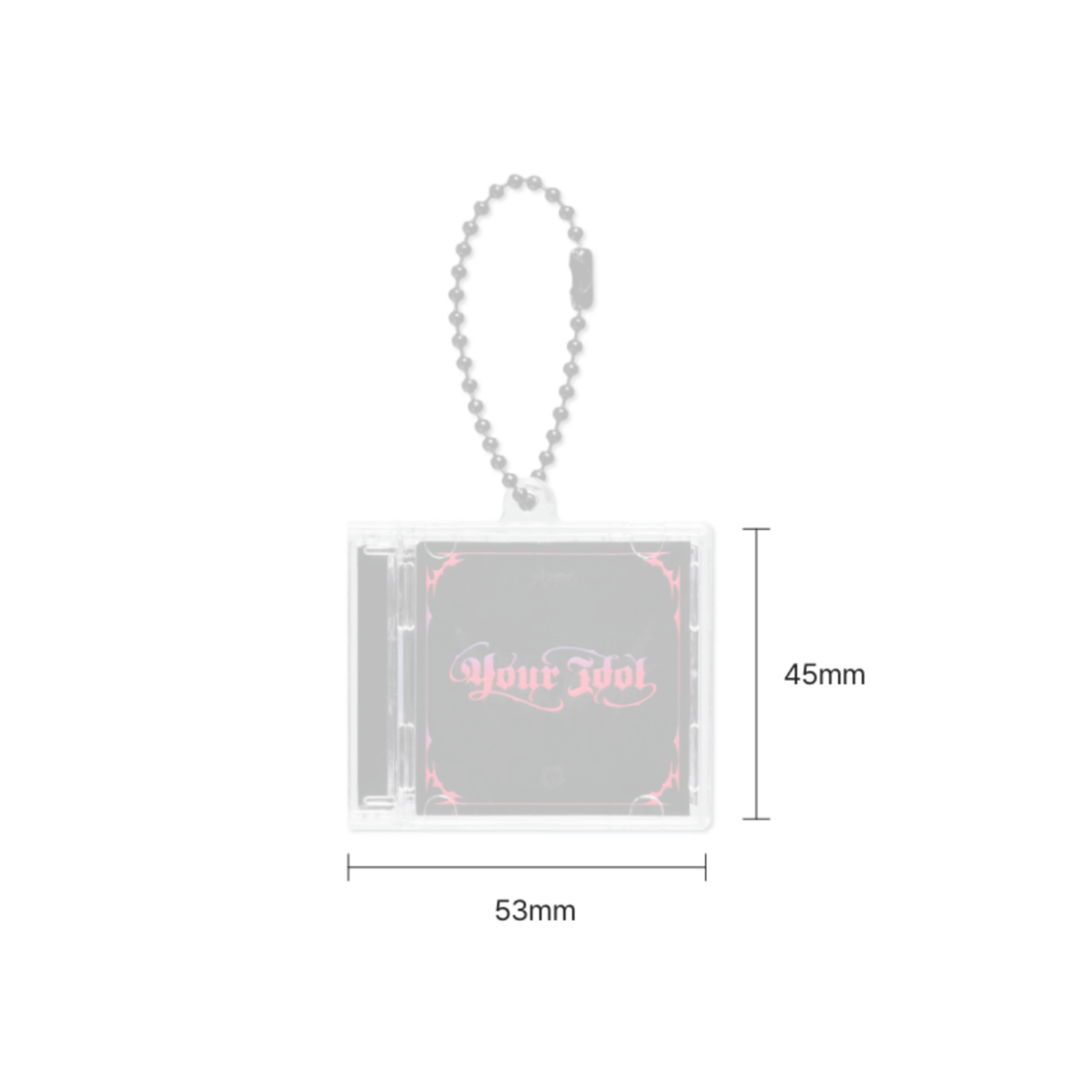 YOUR IDOL MINI CD KEYRING - K-POP DEMON HUNTERS