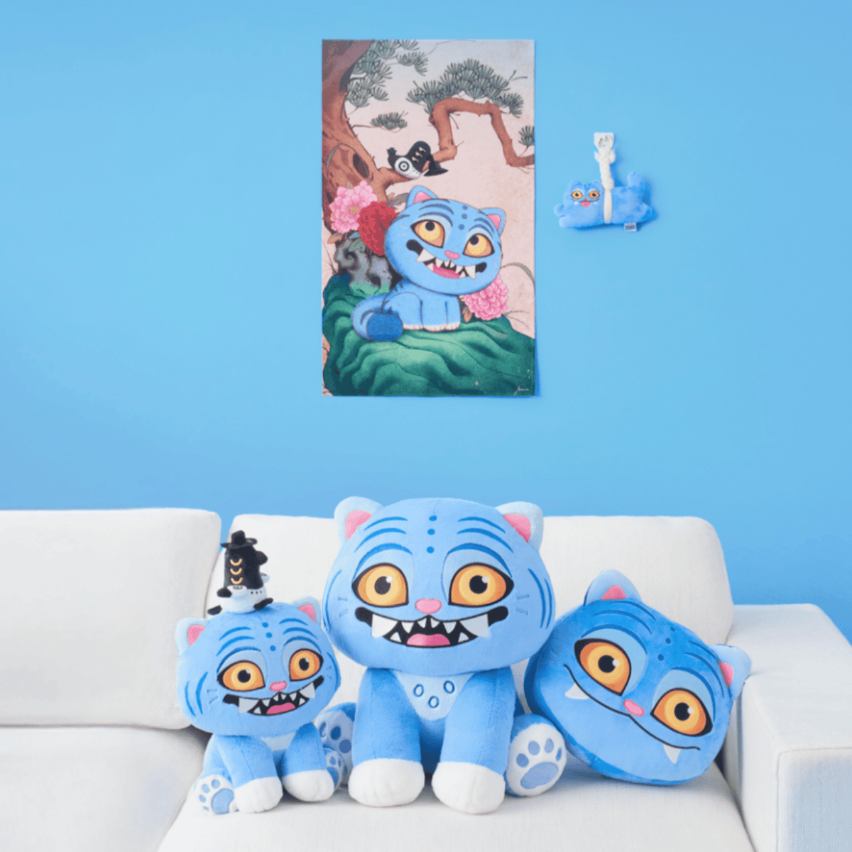 DERPY GUARDIAN PLUSH KEYRING - K-POP DEMON HUNTERS