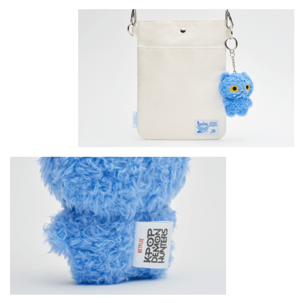 K-POP DEMON HUNTERS - DERPY TIGER MINI KEYRING