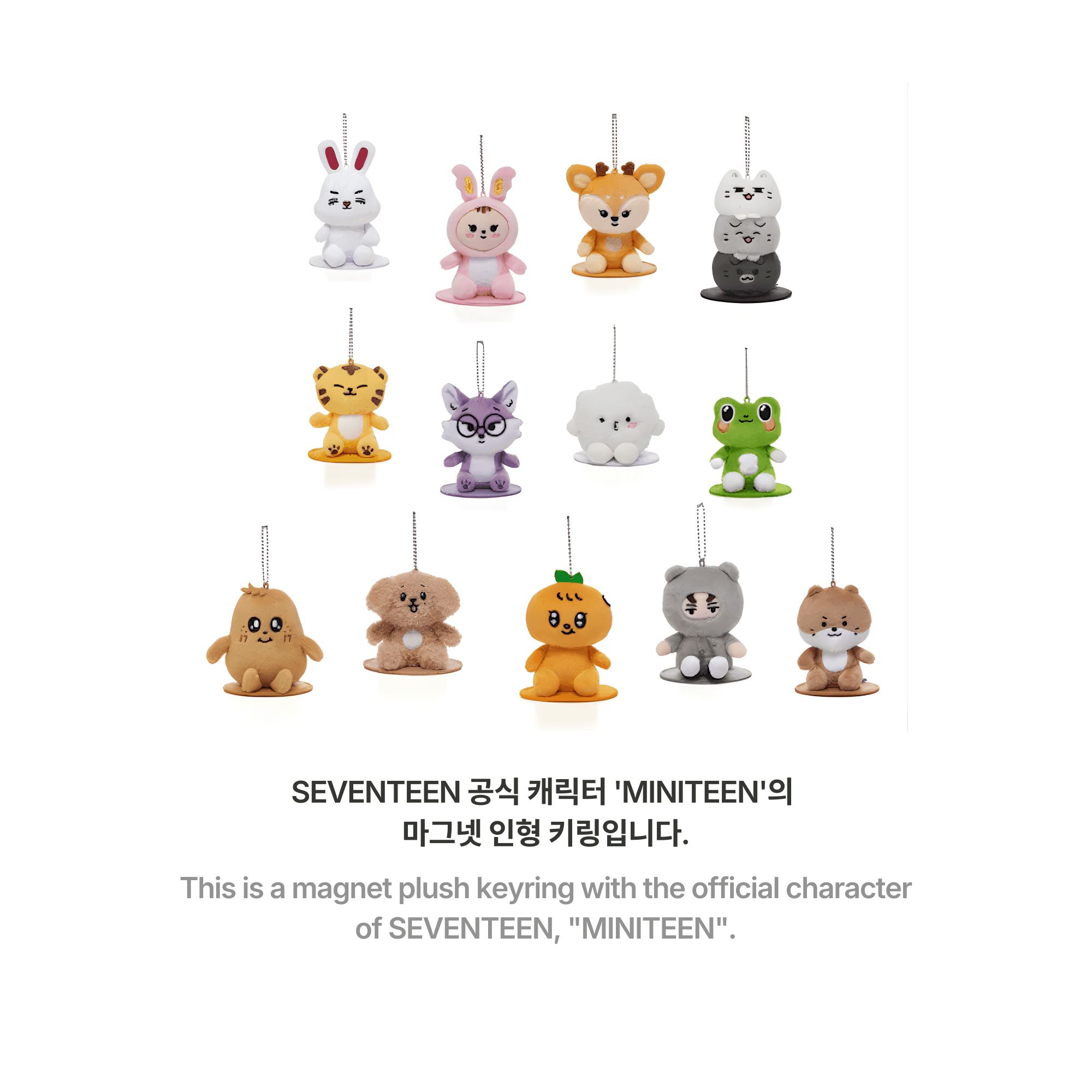 SEVENTEEN - MINITEEN - MAGNET KEYRING