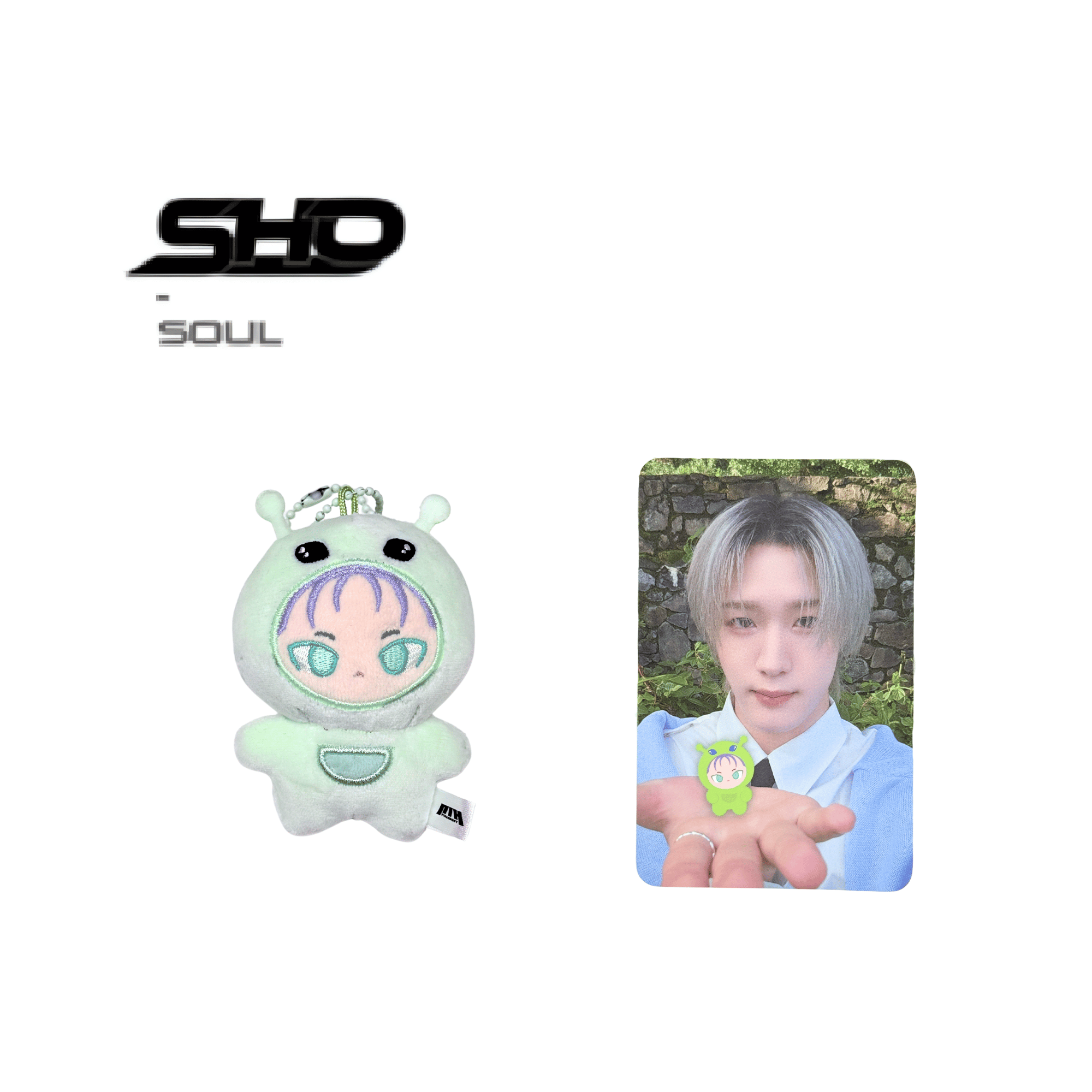 P1HARMONY - P1KIDS - MINI GLOW DOLL KEYRING