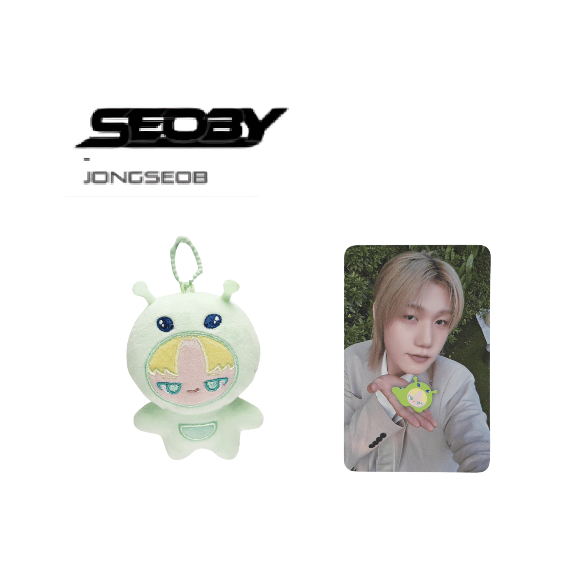 P1HARMONY - P1KIDS - MINI GLOW DOLL KEYRING