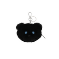 LE SSERAFIM - FUZZY BEAR POUCH KEYRING 003 BK F