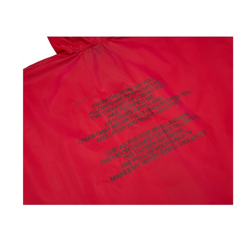 ENHYPEN - DESIRE: UNLEASH RED RAIN PONCHO