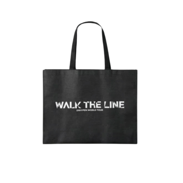 ENHYPEN Walk The Line Shopper Bag (BK_F) – IPBY K-POP & BEAUTY ENHYPEN Walk The Line Shopper Bag (BK_F) – IPBY K-POP & BEAUTY