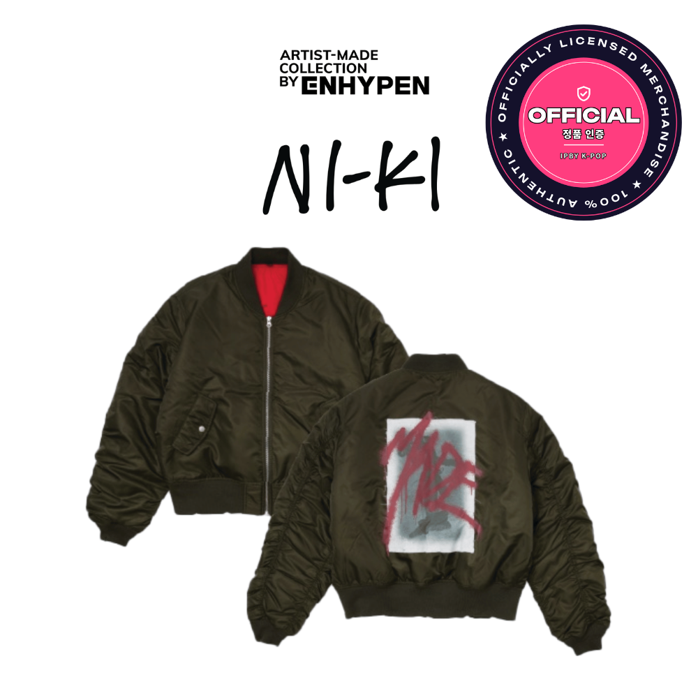ENHYPEN - ARTIST-MADE COLLECTION BY NI-KI - MADE MA-1 JACKET