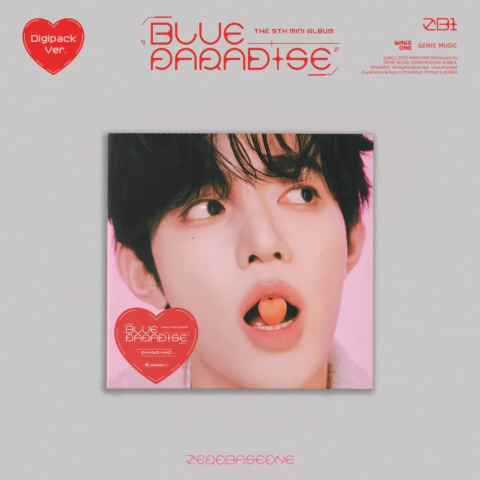 ZEROBASEONE - BLUE PARADISE (DIGIPACK VER., ZHANG HAO)