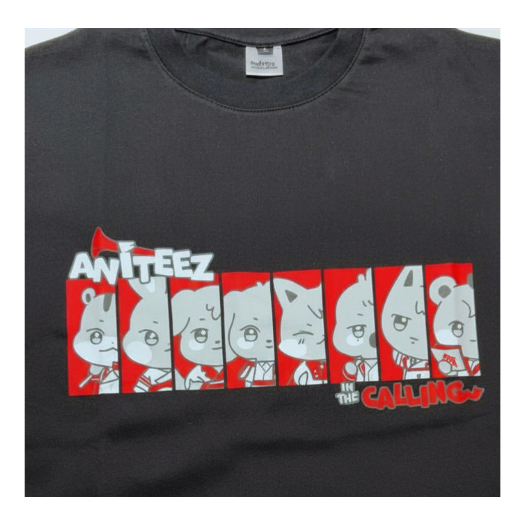 ATEEZ - ANITEEZ IN THE CALLING - T-SHIRT (BLACK)