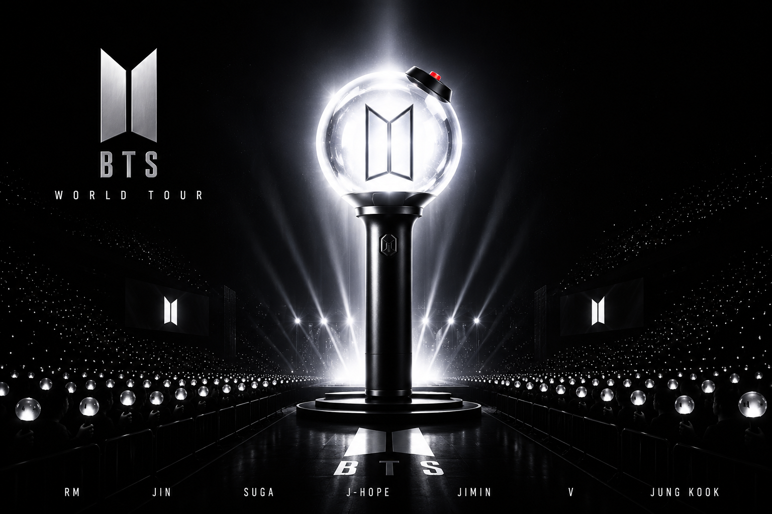 BTS LIGHT STICK: VERSION. 4