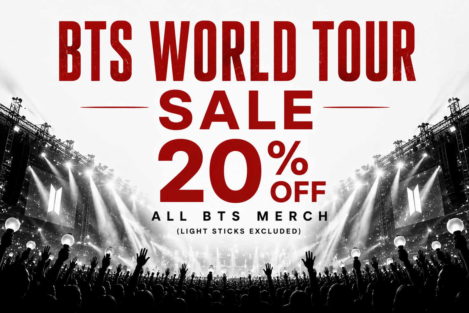 BTS: MERCH SALE