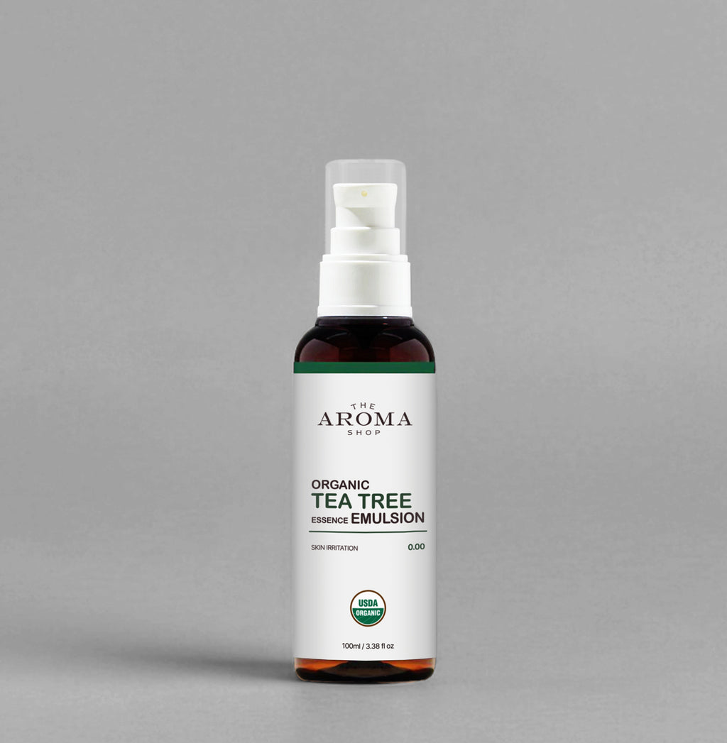 [USDA] TheAromaShop Organic Tea Tree Essence Emulsion 100ml