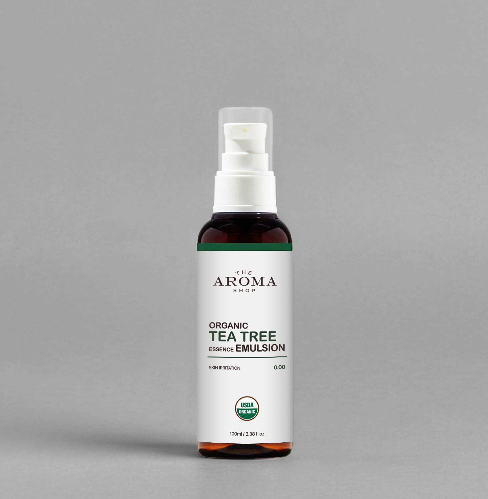 [USDA] TheAromaShop Organic Tea Tree Essence Emulsion 100ml