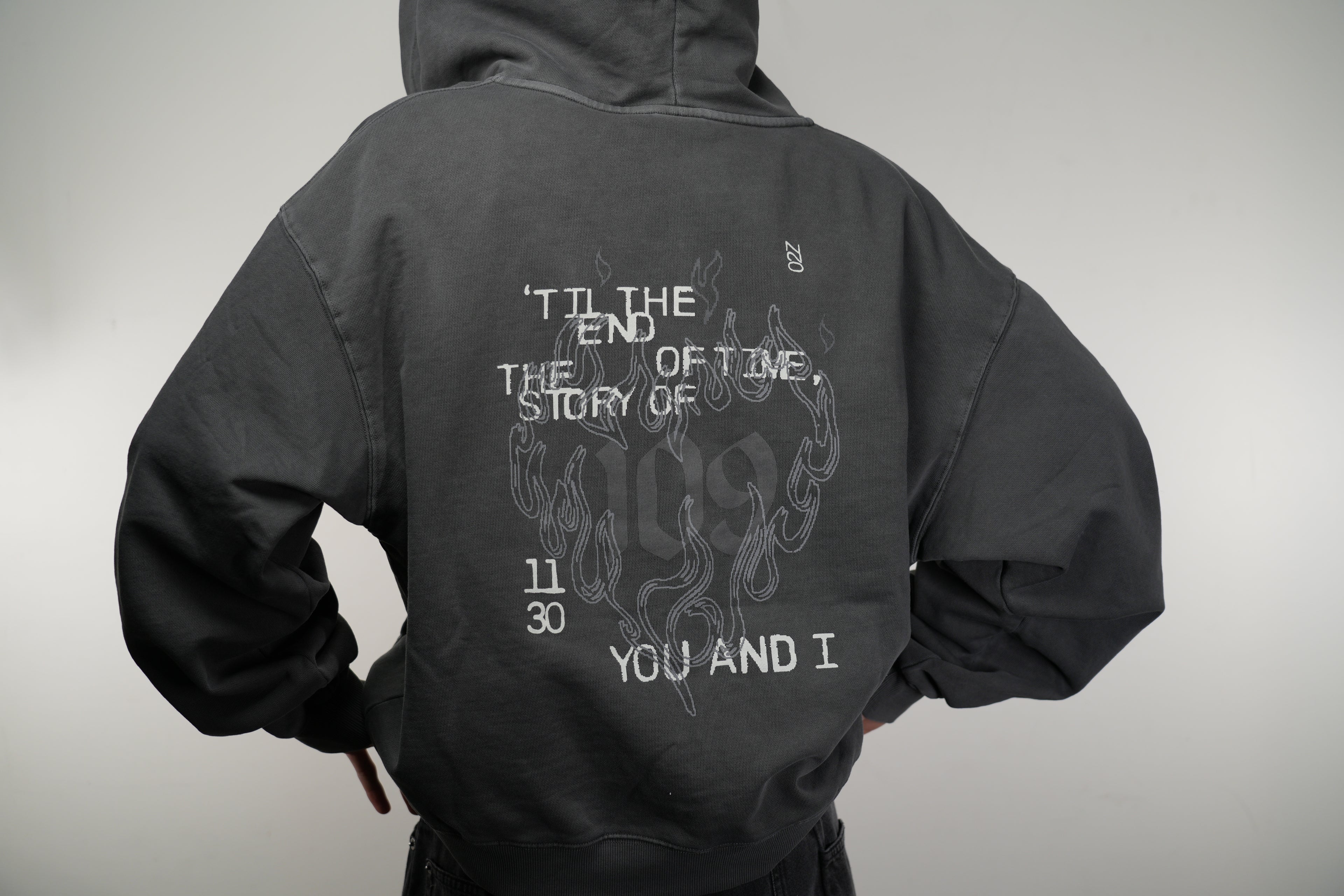 ENHYPEN - ARTIST-MADE COLLECTION BY SUNGHOON - 109 ZIP-UP HOODIE (DARK GRAY)