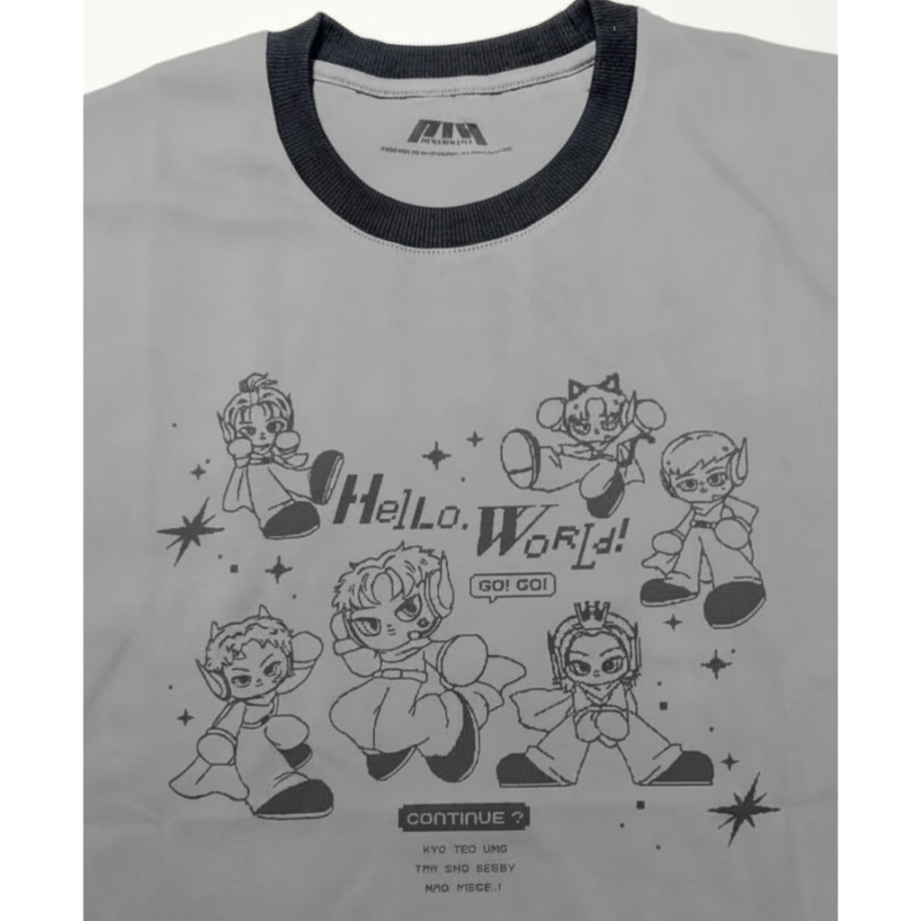 P1HARMONY - P1 KIDS & P1ECE TEE (DARK GRAY)
