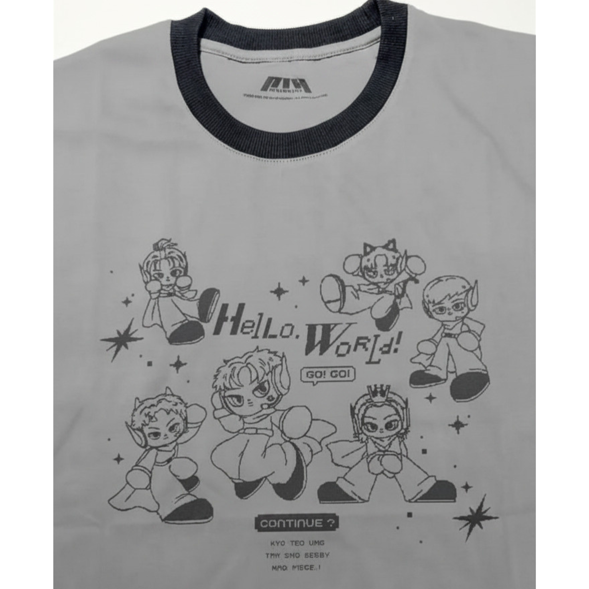 P1HARMONY - P1 KIDS & P1ECE TEE (DARK GRAY)