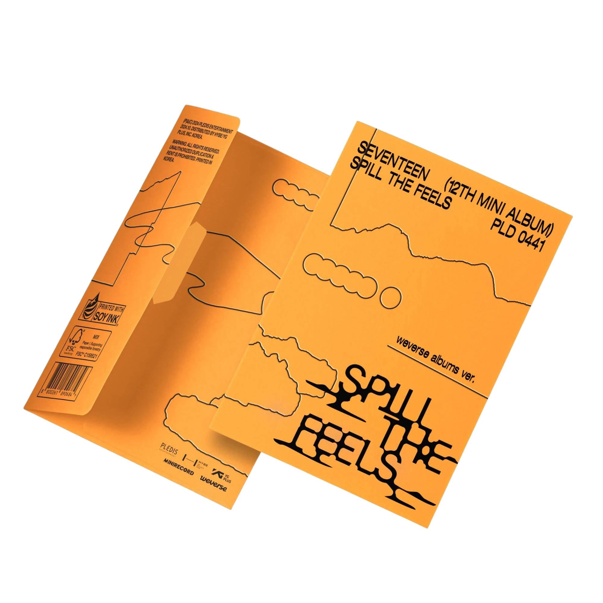 K-POP・アジア SEVENTEEN SPILLTHEFEELS Weverse SEVENTEEN - SPILL THE FEELS (WEVERSE VER.) – IPBY K-POP & BEAUTY