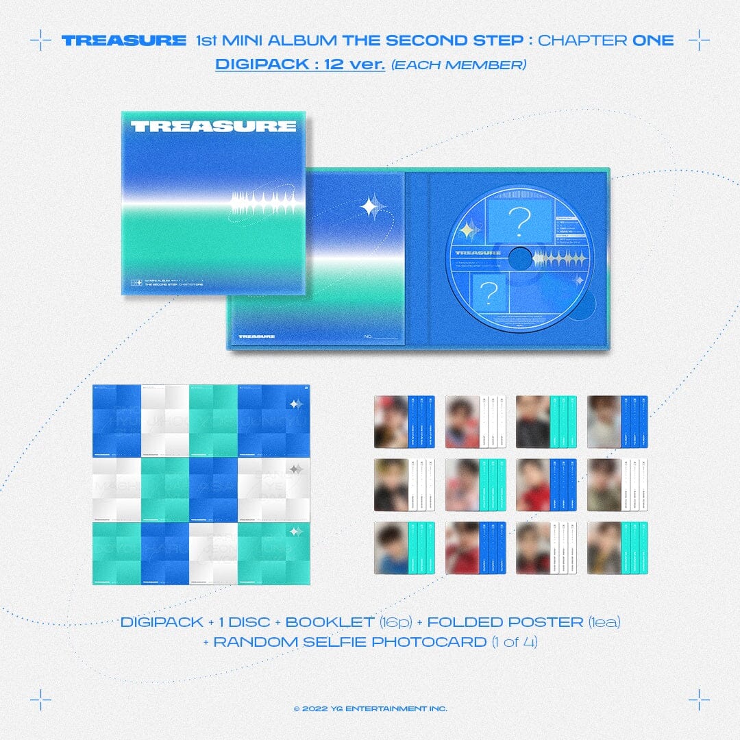 TREASURE - THE SECOND STEP: CHAPTER ONE (DIGIPACK VER.)